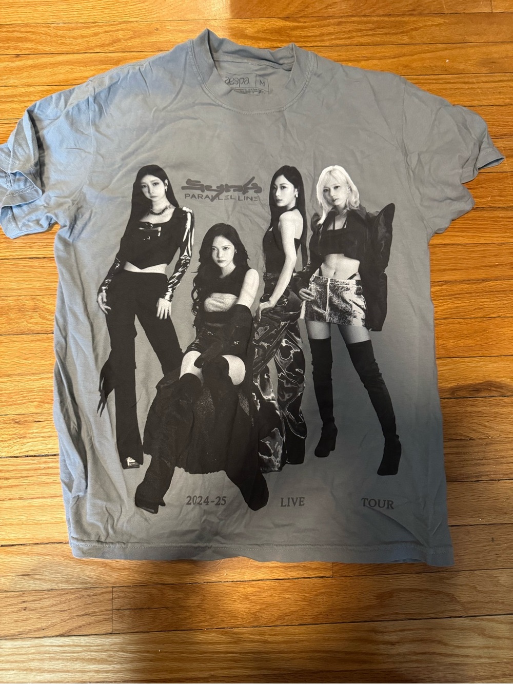 Aespa tour t-shirt